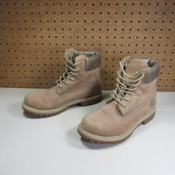 Timberland womens tan nubuck Primaloft 200g lined winter boots 7 M - Picture 1 of 8